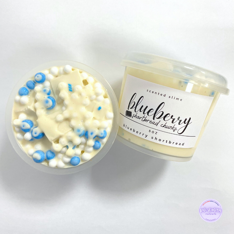 🍂 Blueberry Shortbread Chunks